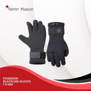 Poseidon Blackline Gloves 1.5 mm