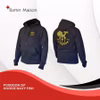 Poseidon Fish Zip Hoodie