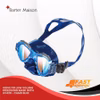 Vdive F01 Low Volume Freediving Mask with UV420 - Camo Blue
