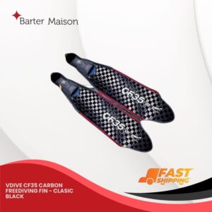 Vdive CF35 Carbon Freediving Fin - Clasic Black