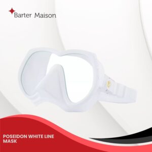 Poseidon White Line Mask