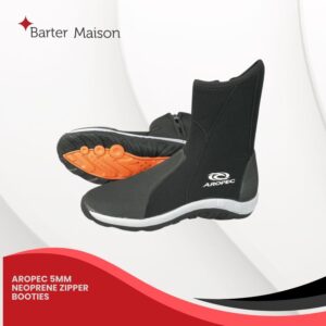Aropec 5mm Neoprene Zipper Booties