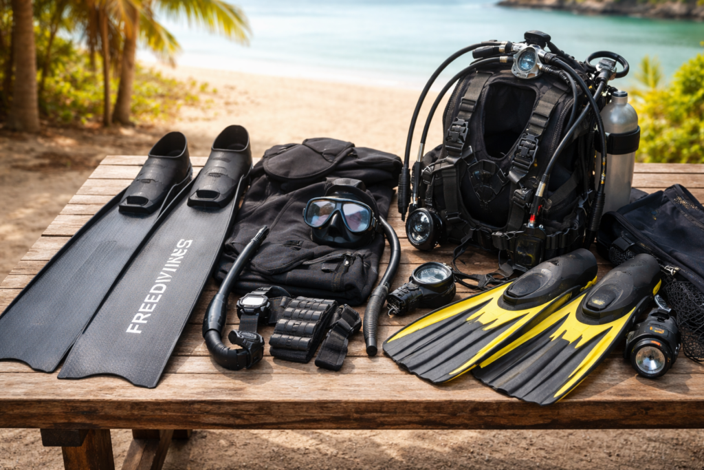 freediving equipment Malaysia