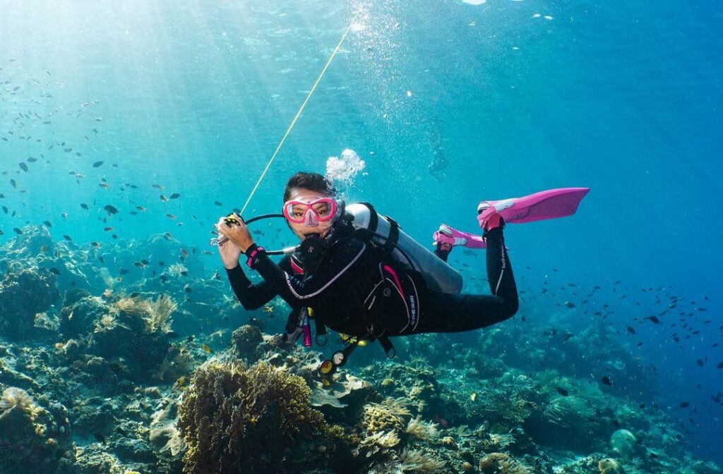 beginner diving equipment Malaysia