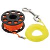 Problue Spool reel w/ 100 feet string 30meter W/Stainless snap
