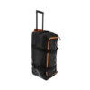 Akona classic roller duffel bag black and orange for travel and diving gear storage