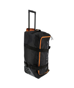 Akona classic roller duffel bag black and orange for travel and diving gear storage