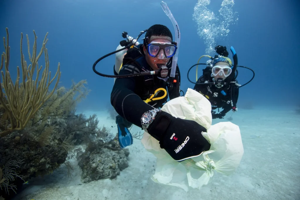 PADI dive backpack and equipment bag