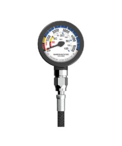 Sherwood pressure gauge module for scuba